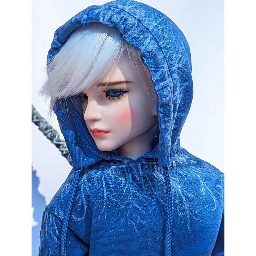 1/3 (60cm) Custom Jack Frost BJD Doll w/Complete Costume Set: Hoodie, Pants,Cane